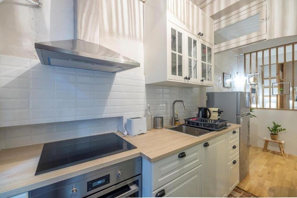 Appartement Cosy Dans Les Rues Pietonnes Grenoble Exterior foto